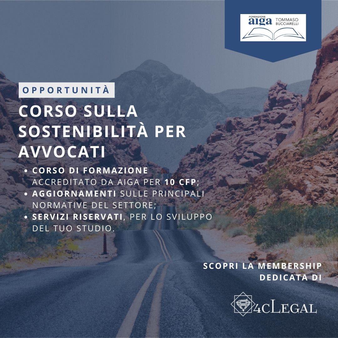 S𝐨𝐬𝐭𝐞𝐧𝐢𝐛𝐢𝐥𝐢𝐭à 𝐩𝐞𝐫 𝐚𝐯𝐯𝐨𝐜𝐚𝐭𝐢: 𝐮𝐧’𝐨𝐩𝐩𝐨𝐫𝐭𝐮𝐧𝐢𝐭à 𝐝𝐢 𝐜𝐫𝐞𝐬𝐜𝐢𝐭𝐚 𝐩𝐞𝐫 𝐢 𝐩𝐫𝐨𝐟𝐞𝐬𝐬𝐢𝐨𝐧𝐢𝐬𝐭𝐢